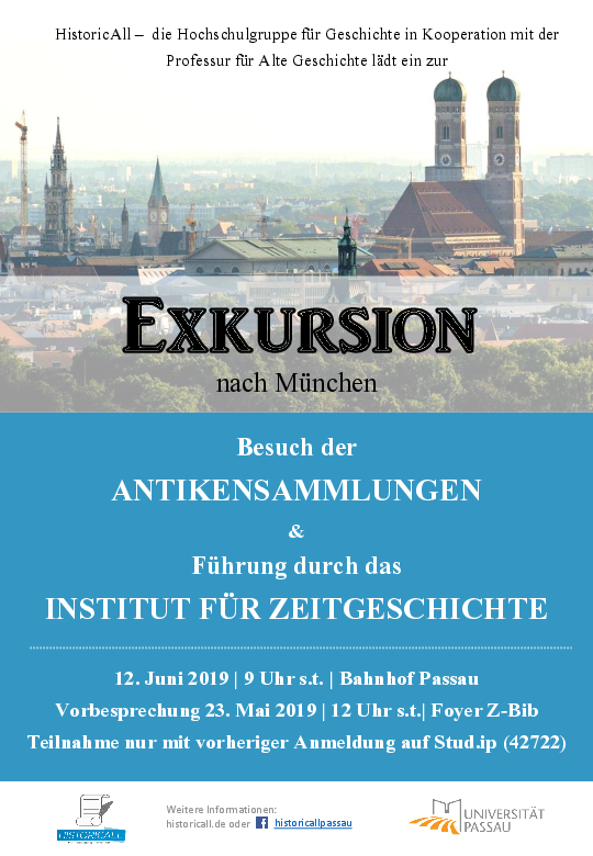Plakat Exkursion
