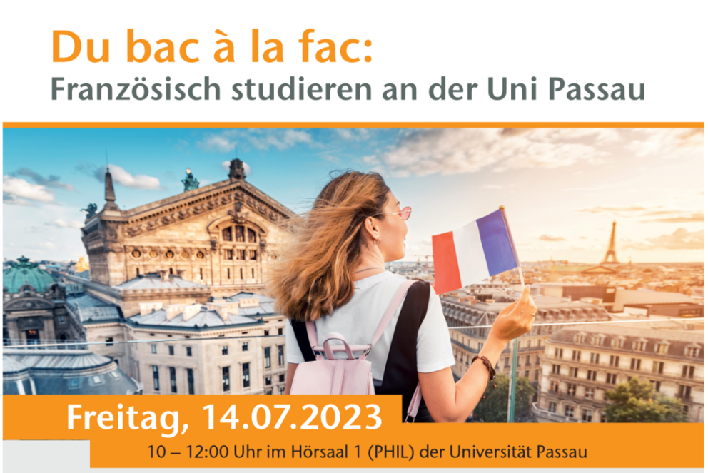 Infotag: Französisch studieren an der Uni Passau