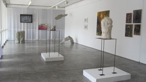 Bild des Ausstellungsraumes