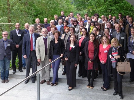 40-k&ouml;pfige Delegation der Universit&auml;t Budweis zu Gast, Mai 2014