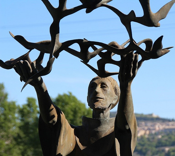 Statue Franz von Assisi