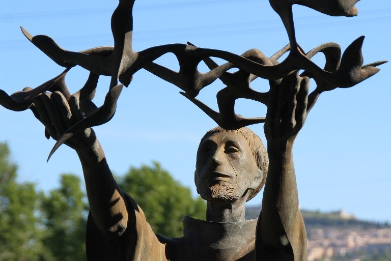 Statue Franz von Assisi