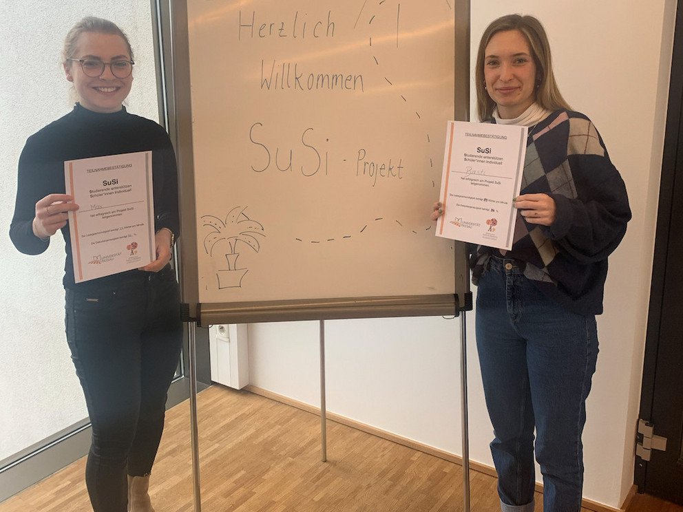 SuSi-Projekt Urkundenverleihung