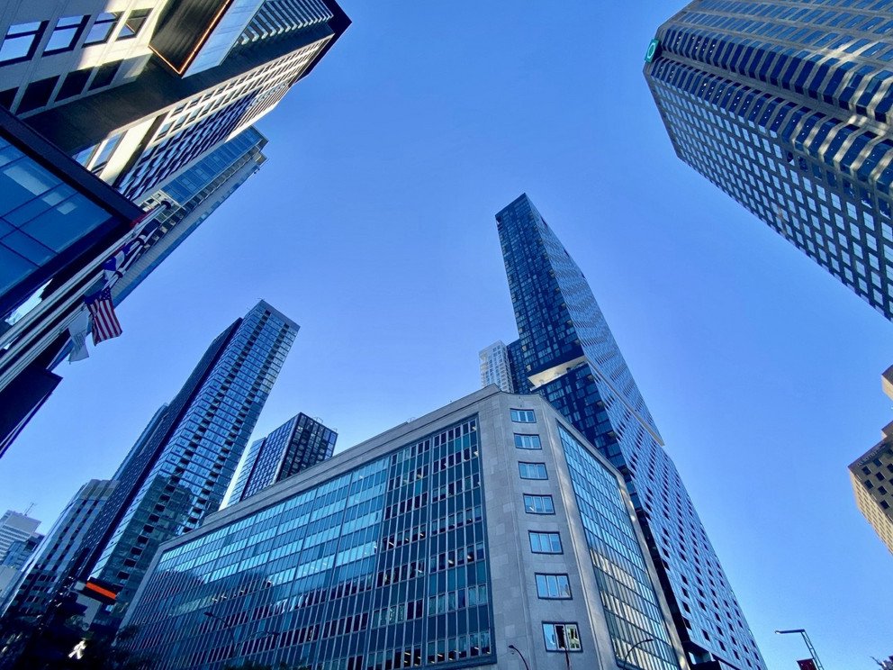 Skyscrapers in Montr&eacute;al
