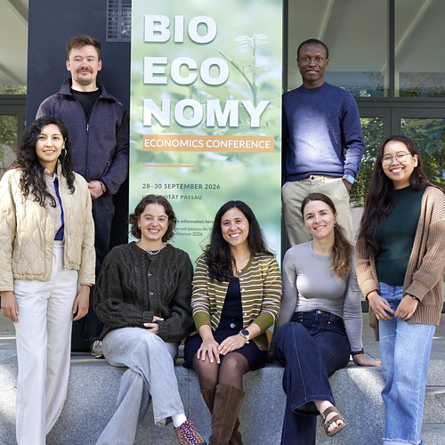 Das Konferenzteam mit Dr. Terese Venus (Mitte); Foto: Universit&auml;t Passau