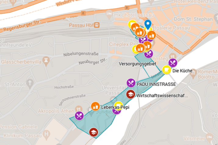 Karte Verpflegung Karte Verpflegung