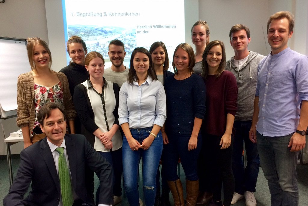 Willkommensveranstaltung zum deutsch-franz&ouml;sischen Doppelmaster der Universit&auml;ten Passau und Aix-Marseille