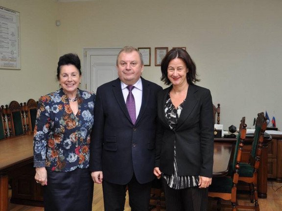 25-j&auml;hriges Jubil&auml;um der Kooperation mit der Universit&auml;t Ivanovo, September 2015