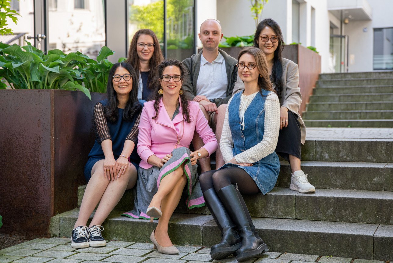 v. l. o. Draber, Shevchenko, Pham, v. l. u. Huang Korter, Ricart Brede, Kuba