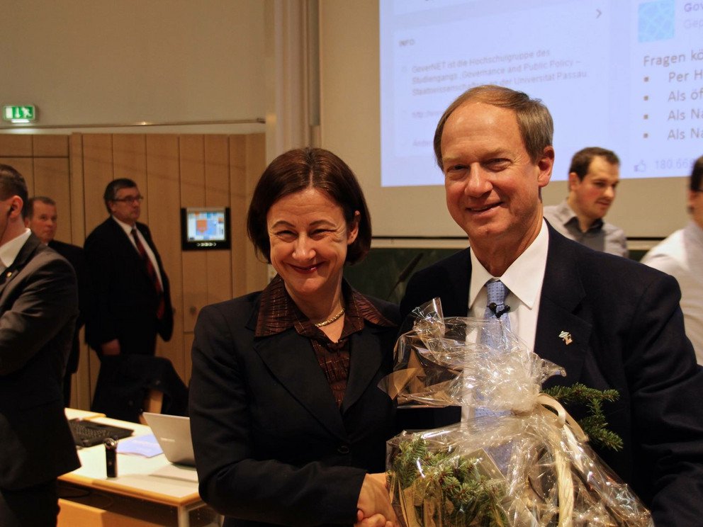 Besuch des Botschafters der Vereinigten Staaten von Amerika John B. Emerson, November 2014