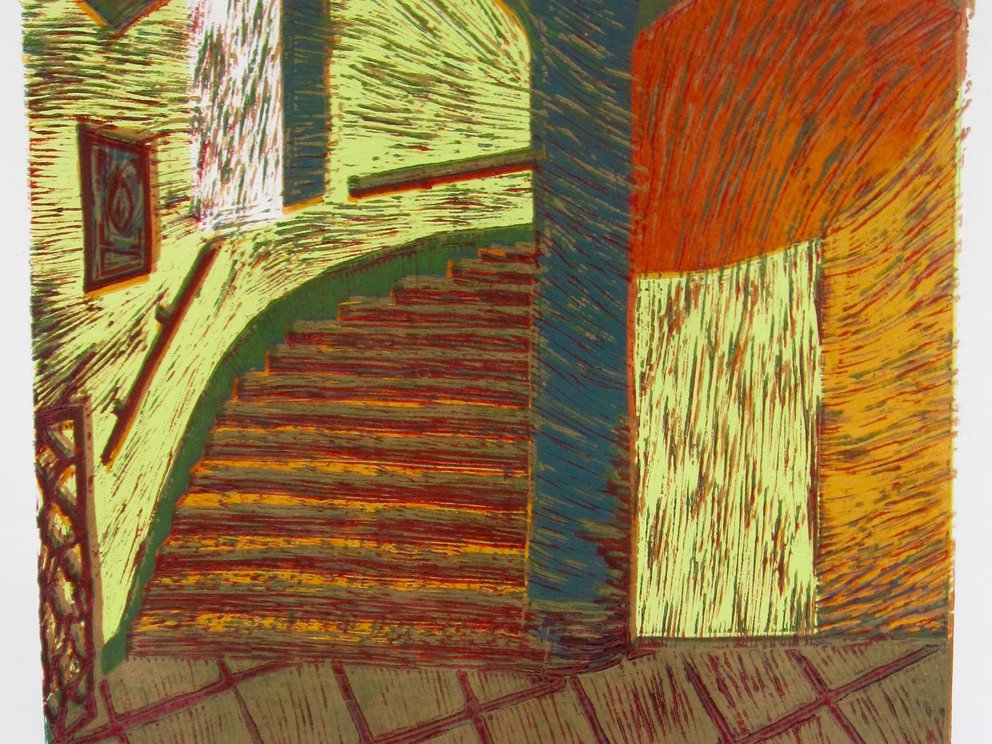 Ausstellungsst&uuml;ck INTERIEUR: Bild einer Treppe