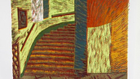 Ausstellungsst&uuml;ck INTERIEUR: Bild einer Treppe