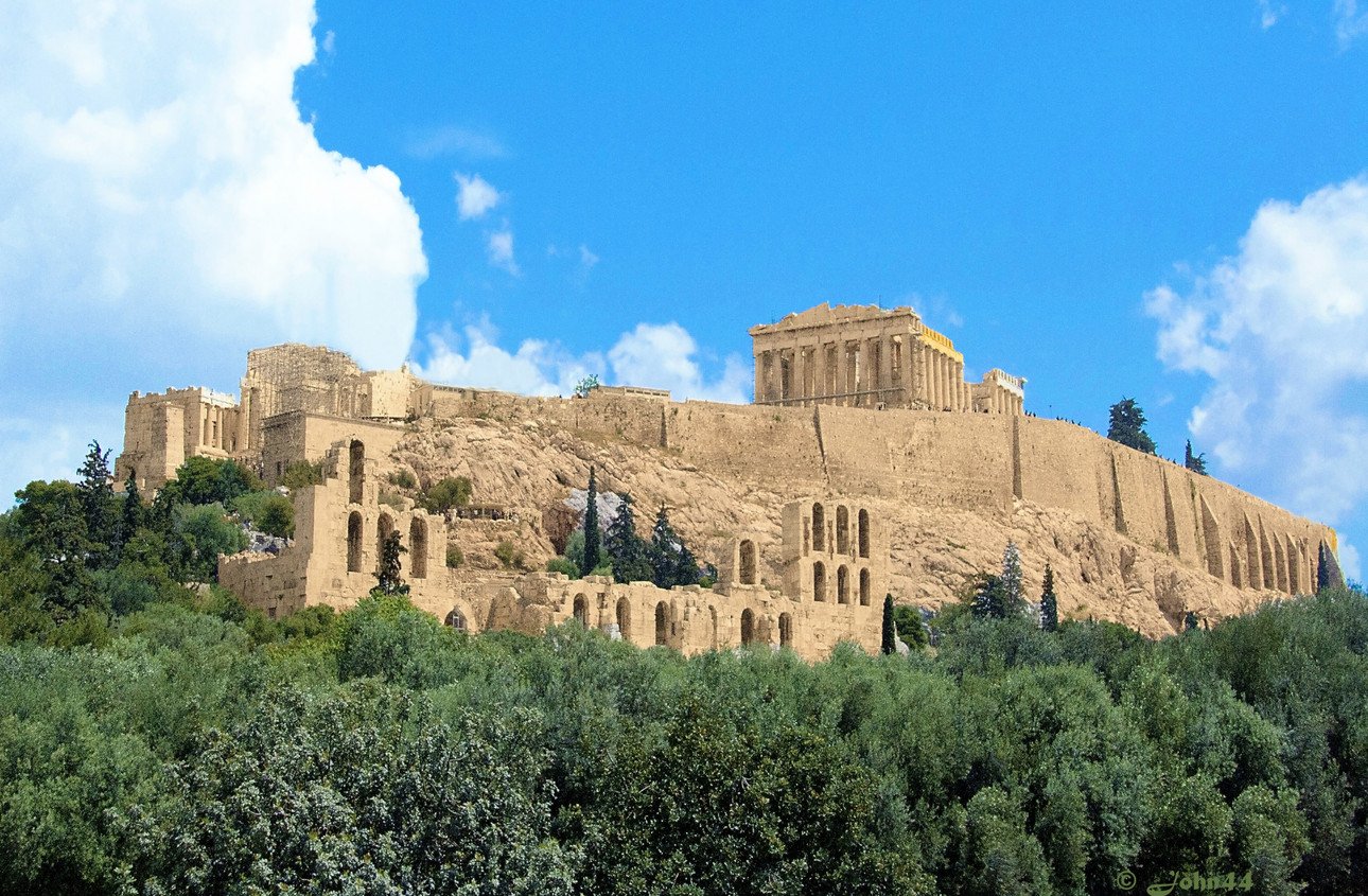 Akropolis Athen (Coulorbox)