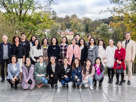 Exzellenz-Lehramtstudierende aus China besuchen die Autumn-School der Universit&auml;t Passau, Oktober 2017