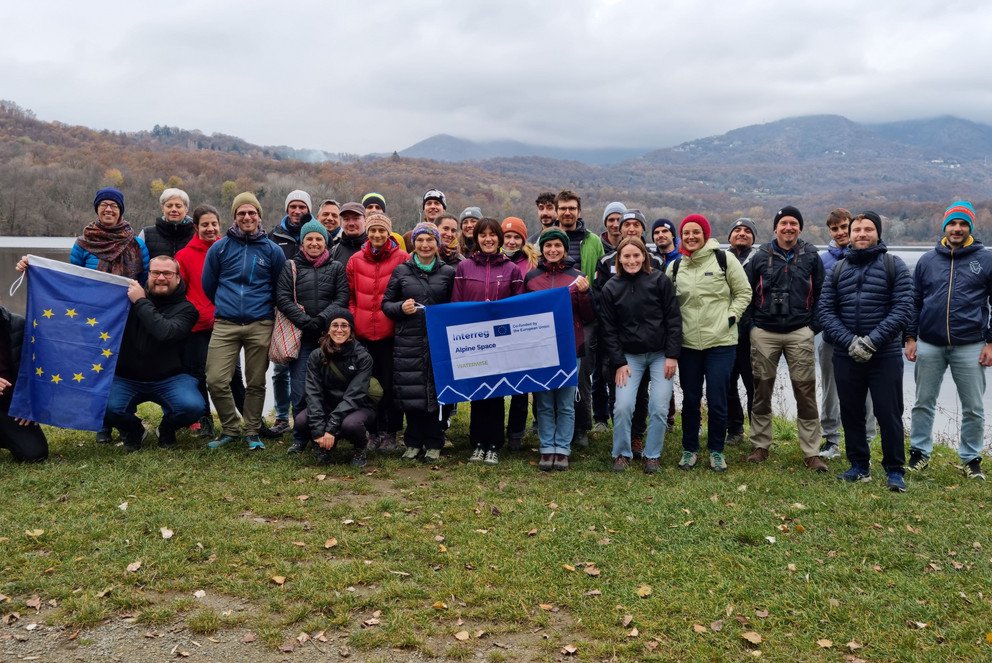 Beteiligte am Projekt Waterwise trafen sich im November in Avigliana (Italien); Foto: Elisa Leo