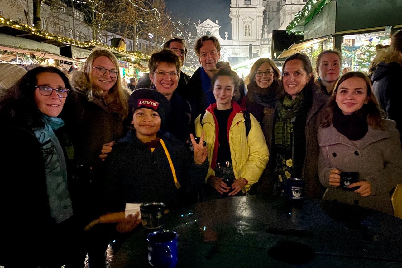 Visit of the Passau Christmas market