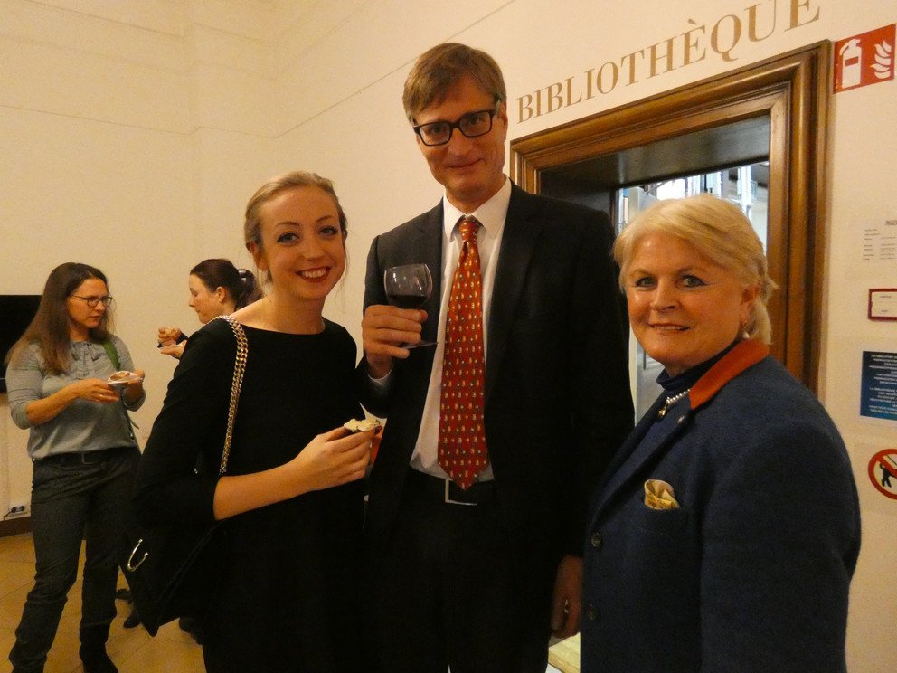 Kathrin Hautz, Christian Reidel und Amelie von Montgelas