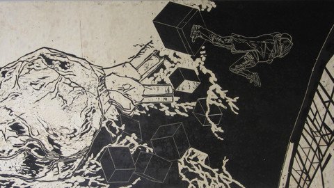 Druck >>250 x 122 cm
