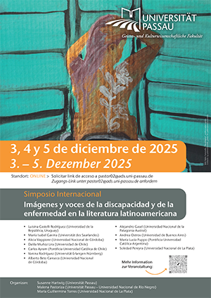 Simposio Internacional (ONLINE) Imágenes y voces de la discapacidad y de la enfermedad en la literatura latinoamericana