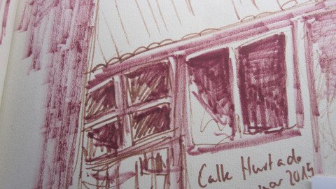 Zeichnung in Rott&ouml;nen