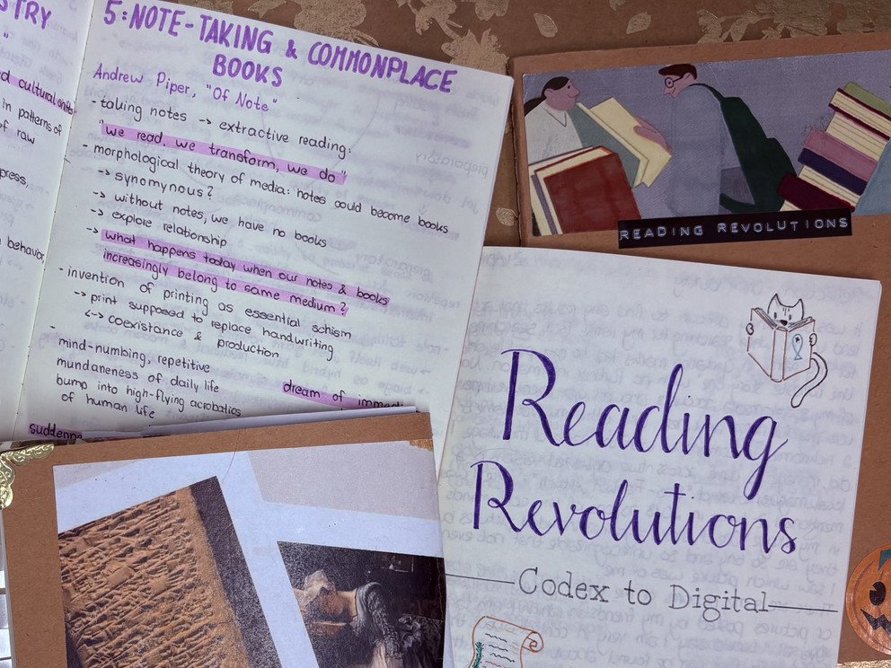 Picture of reading journals