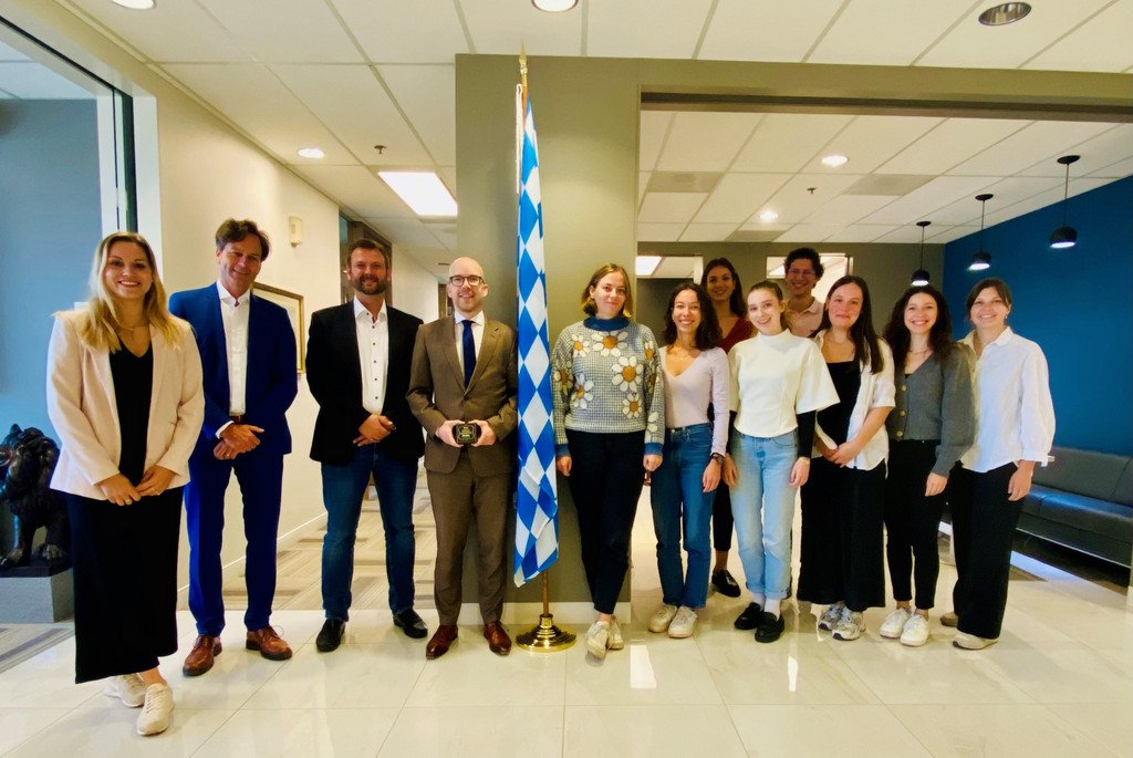 Gruppenbild Studienreise nach Qu&eacute;bec
