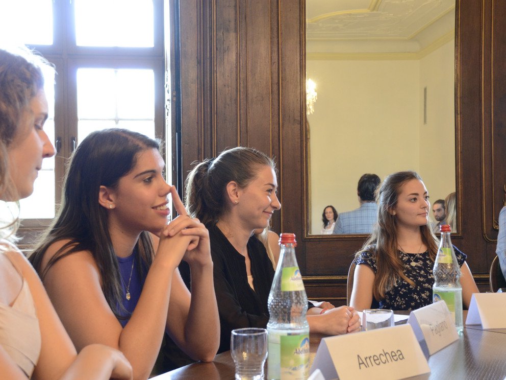 Pr&auml;sentation des Doppelabschlussprogramms, Juni 2018