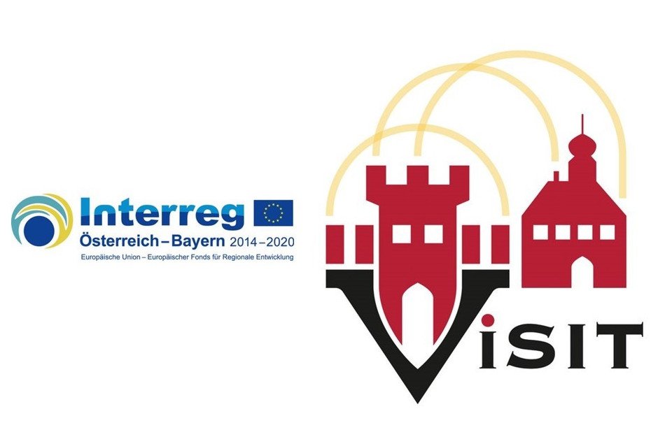Logo des Projekts V-A &Ouml;sterreich-Bayern, Visit