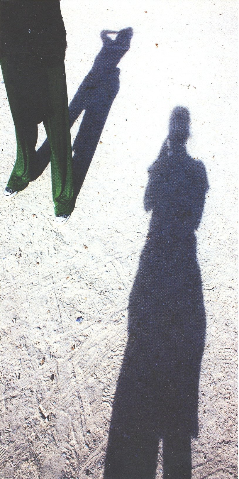 Zwei Schatten nebeneinander
