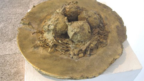 Goldenes Ausstellungsst&uuml;ck