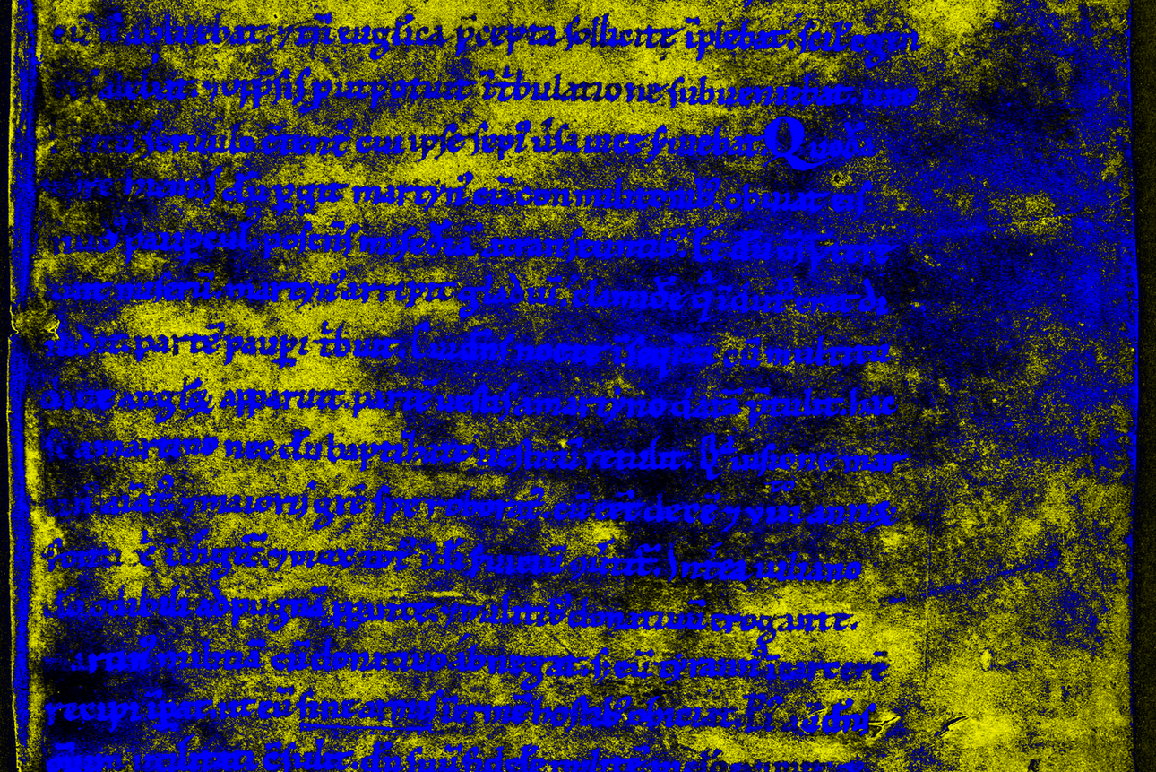 MSI-Aufnahme am Lehrstuhl f&uuml;r Computational Humanities, Uni Passau