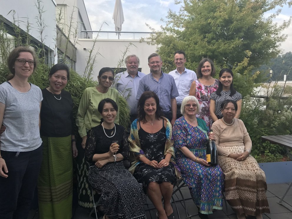 Die Botschafterin Myanmars aus Berlin Daw Yin Yin Myint zu Besuch, Juni 2018