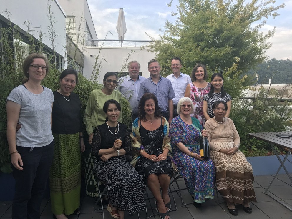 Die Botschafterin Myanmars aus Berlin Daw Yin Yin Myint zu Besuch, Juni 2018
