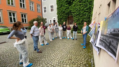 Jesus in unserer Stadt: JesuSprayer in Passau