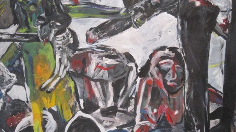 Bild Gegenst&auml;nde gemalt