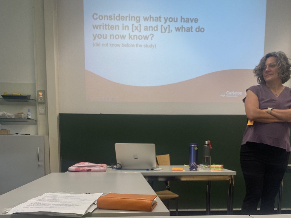 Research stay of Professor Luciara Nardon