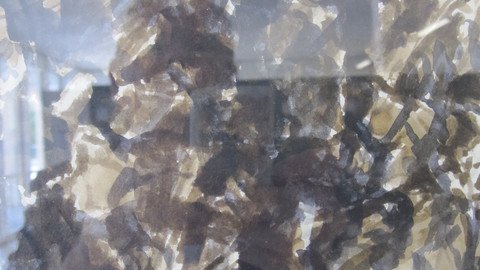 abstraktes Bild in Braunt&ouml;nen