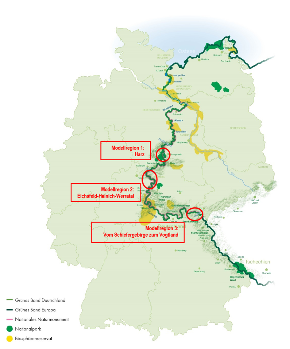 [Translate to Englisch:] Karte des Gr&uuml;nen Bands Deutschland