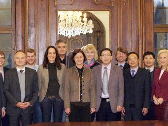 Chinesische Delegation im Bereich Lehrerbildung zu Besuch, Dezember 2014