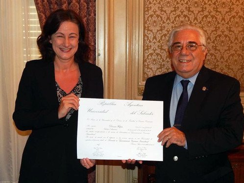 Erneuerung des Doppelabschlussprogramms mit der Universidad del Salvador in Buenos Aires, M&auml;rz 2016