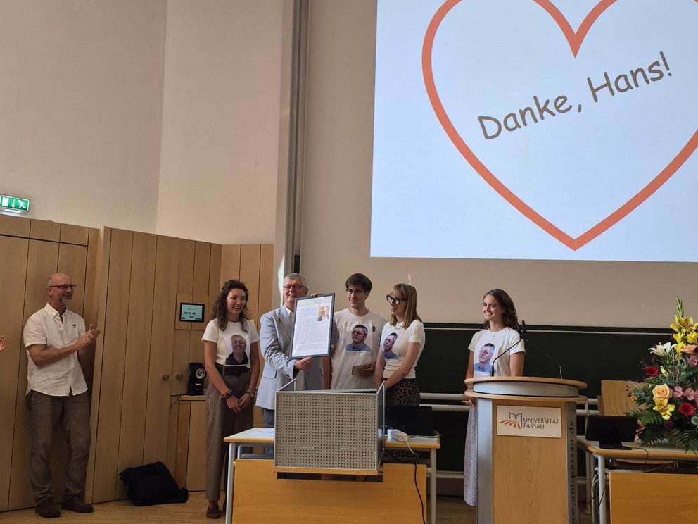 Dank der Studierenden