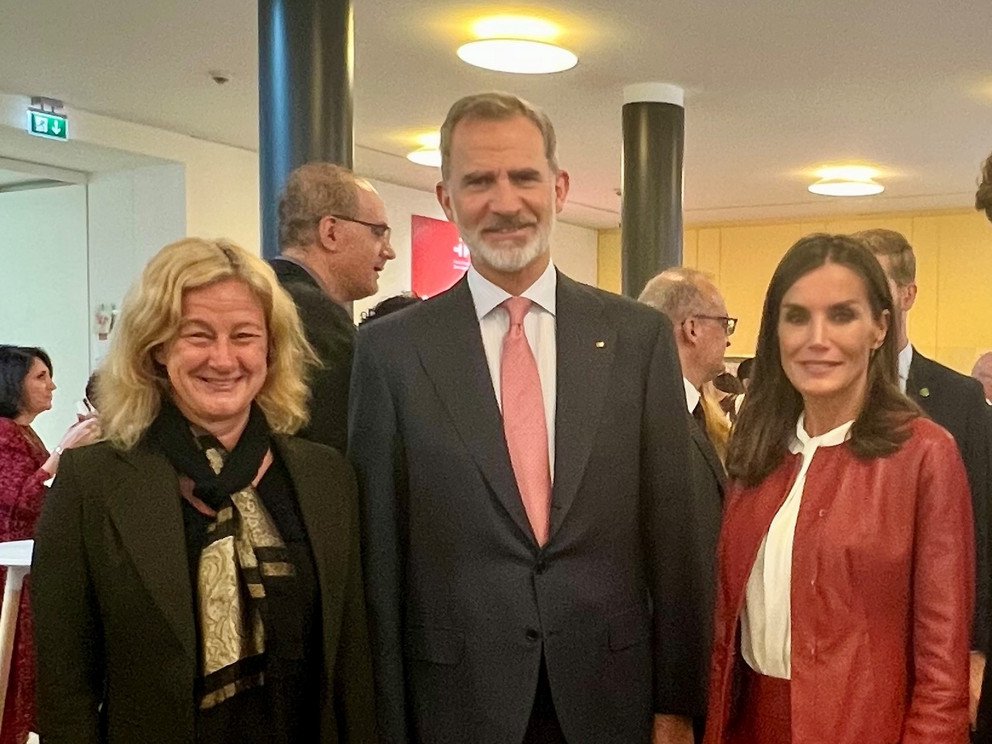 Besuch des spanischen K&ouml;nigshauses anl&auml;sslich der Frankfurter Buchmesse, Gastland Spanien, Oktober 2022