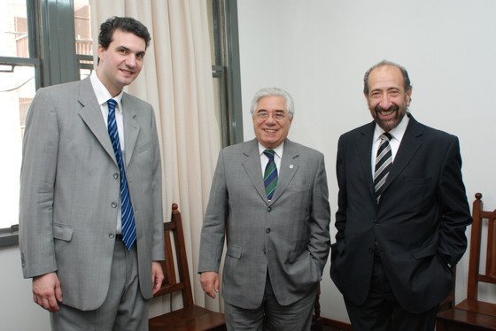 J&eacute;r&ocirc;me Coubry, Juan Alejandro Tobias und Roberto Raimondo