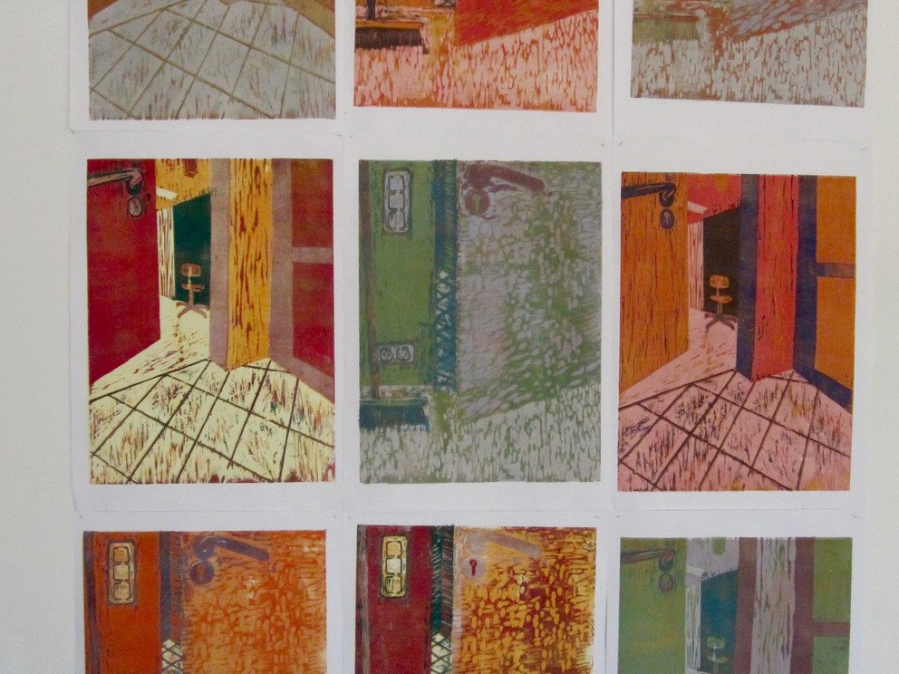 Ausstellungsst&uuml;ck INTERIEUR: Bilder an der Wand
