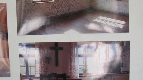 Fotografien eines Raumes