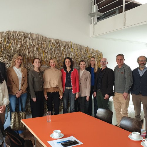 Gruppenfoto von Teilnehmern des PICAIS Coffee Talks