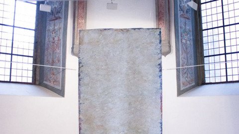 Bild freischwebend in einem Raum