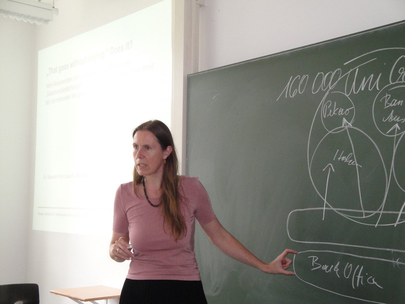 [Translate to Englisch:] Gastvortrag Dr. Elisabeth Wolf-Csan&aacute;dy