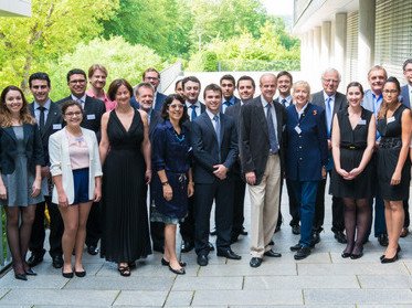 Festakt mit den von der Wilhelm von Finck Stiftung gef&ouml;rderten brasilianischen StipendiatInnen, Juni 2014