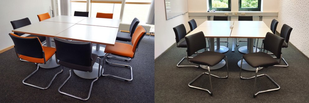 Die Gruppenarbeitsr&auml;ume der Leses&auml;le Juridicum und I/M